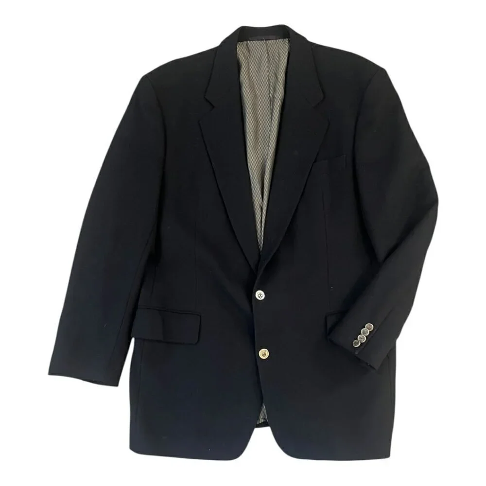 Ermenegildo Zegna Sport Coat Wool & Cashmere Blazer Windsor 42